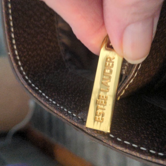 Estee Lauder Tote Bag with Flowers - Picture 3 of 4